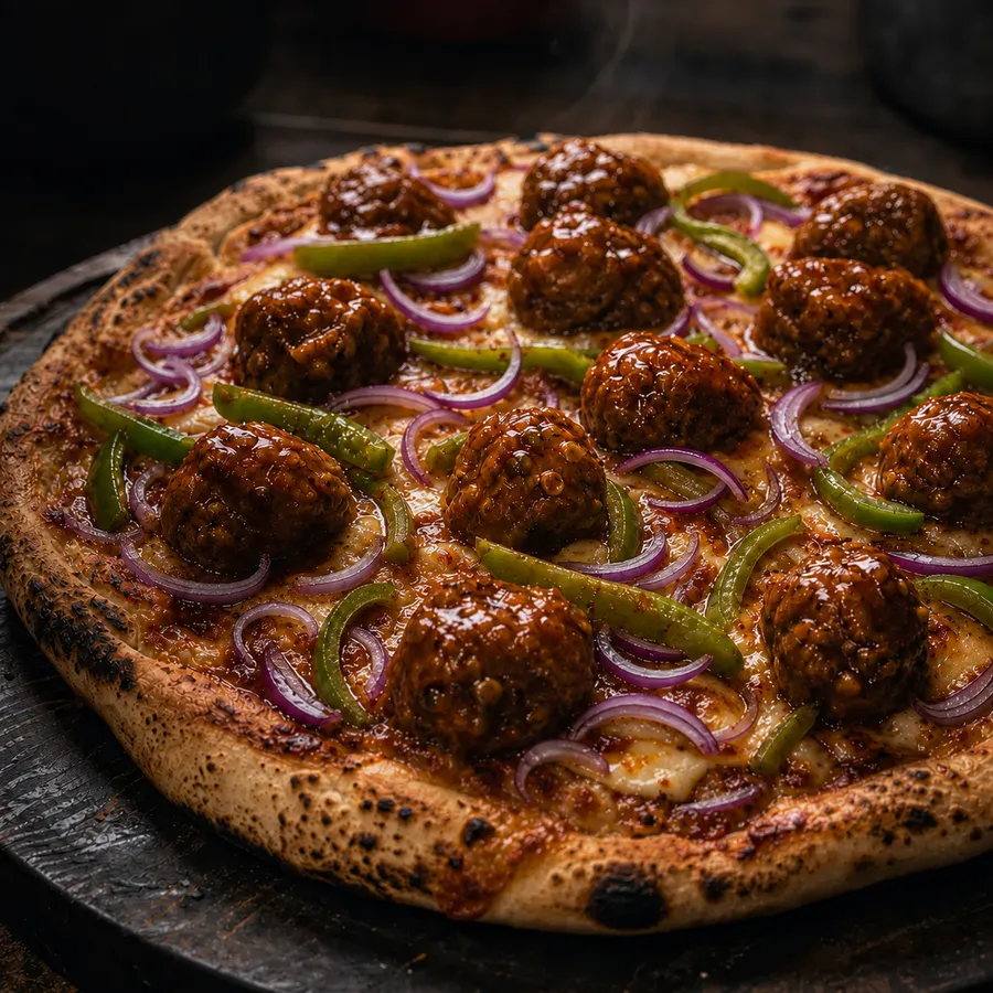 Manchurian Pizza
